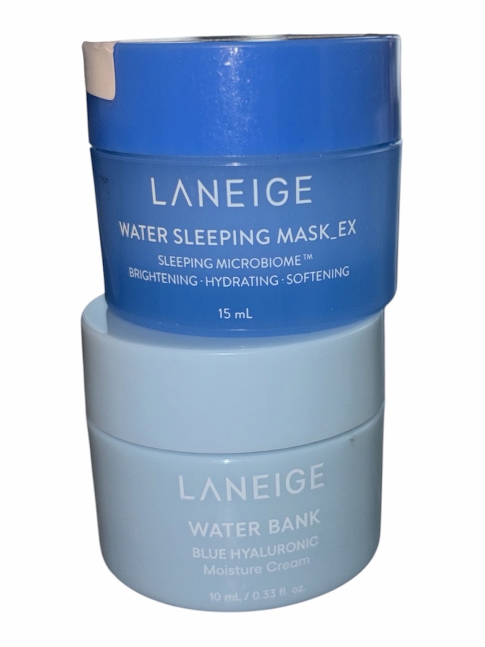 Laneige water sleeping mask & water bank moisture cream